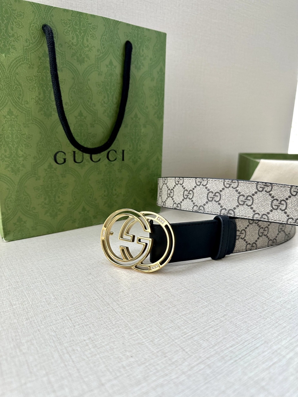 グッチベルト激安角部分ディテール